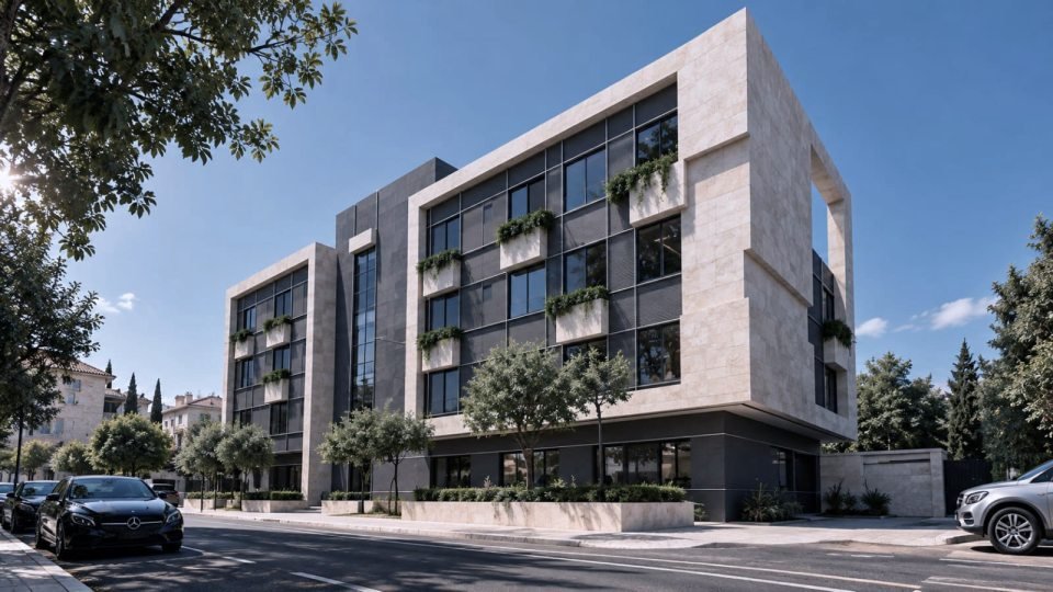 Residential building of 4000 m² in Riyadh, Saudi Arabia