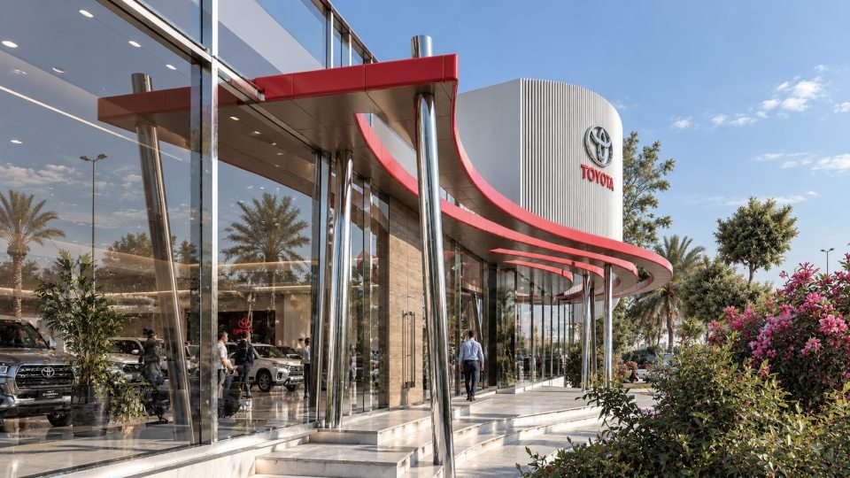 Toyota dealership .. Libya — view 1